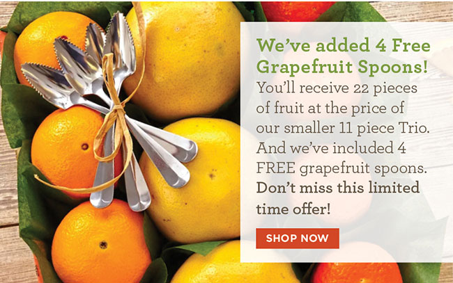 Double the fruit for Free!
