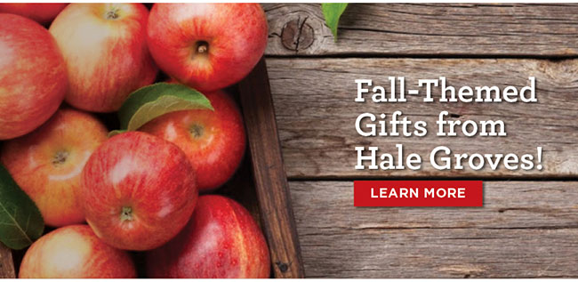 Fall-Themed Gifts from Hale Groves!